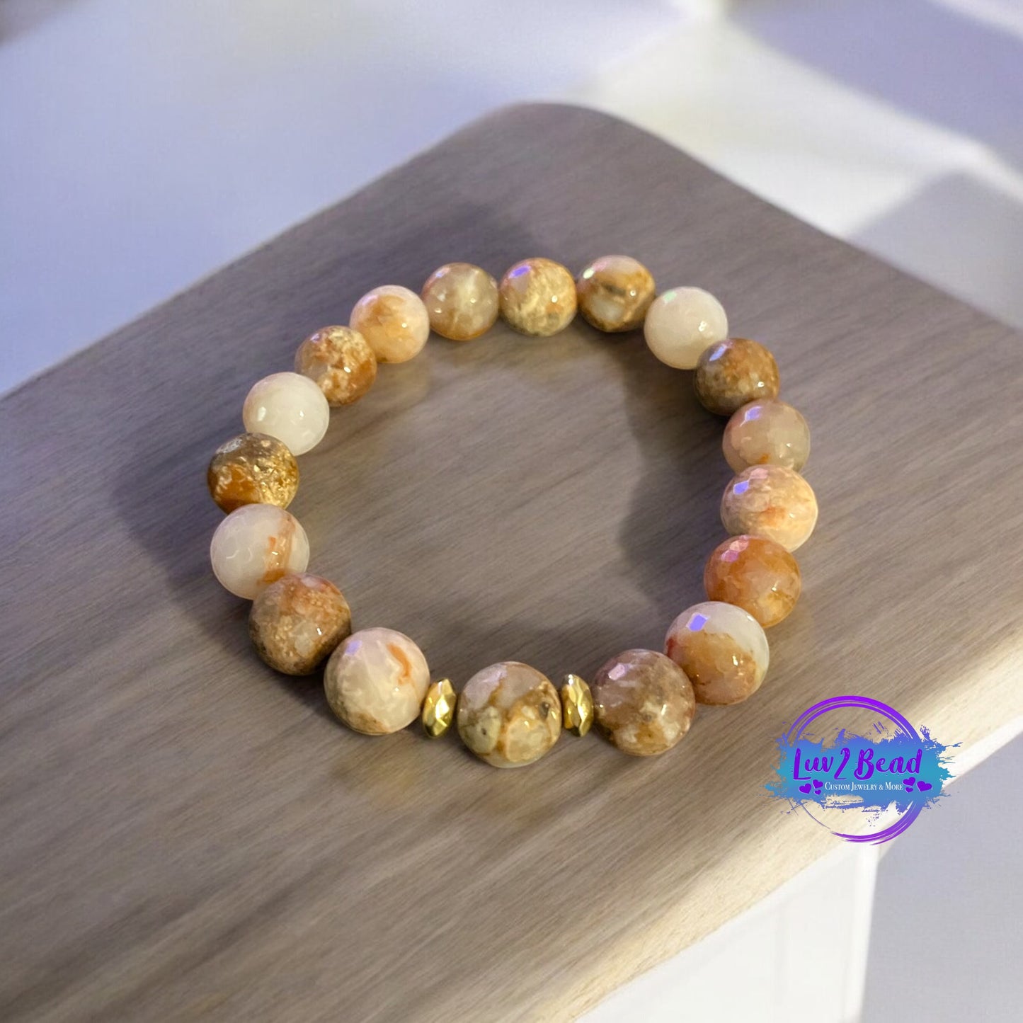 Ocean Agate Bracelet